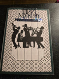 Jazz Birthday Card