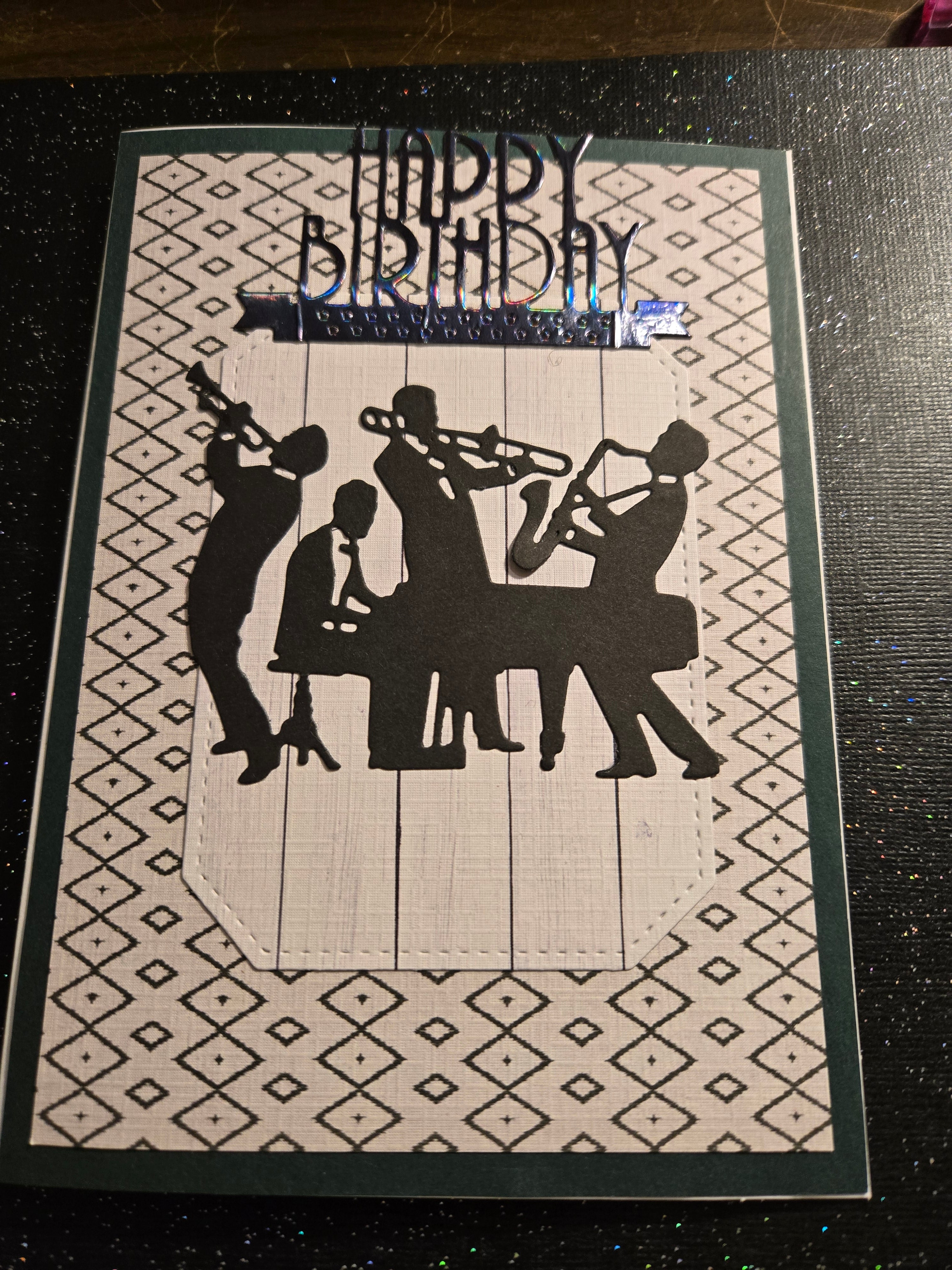 Jazz Birthday Card
