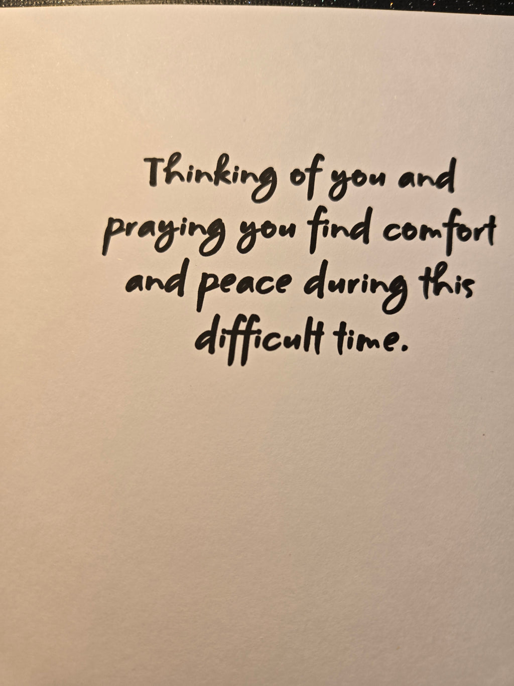Sympathy Greeting Card