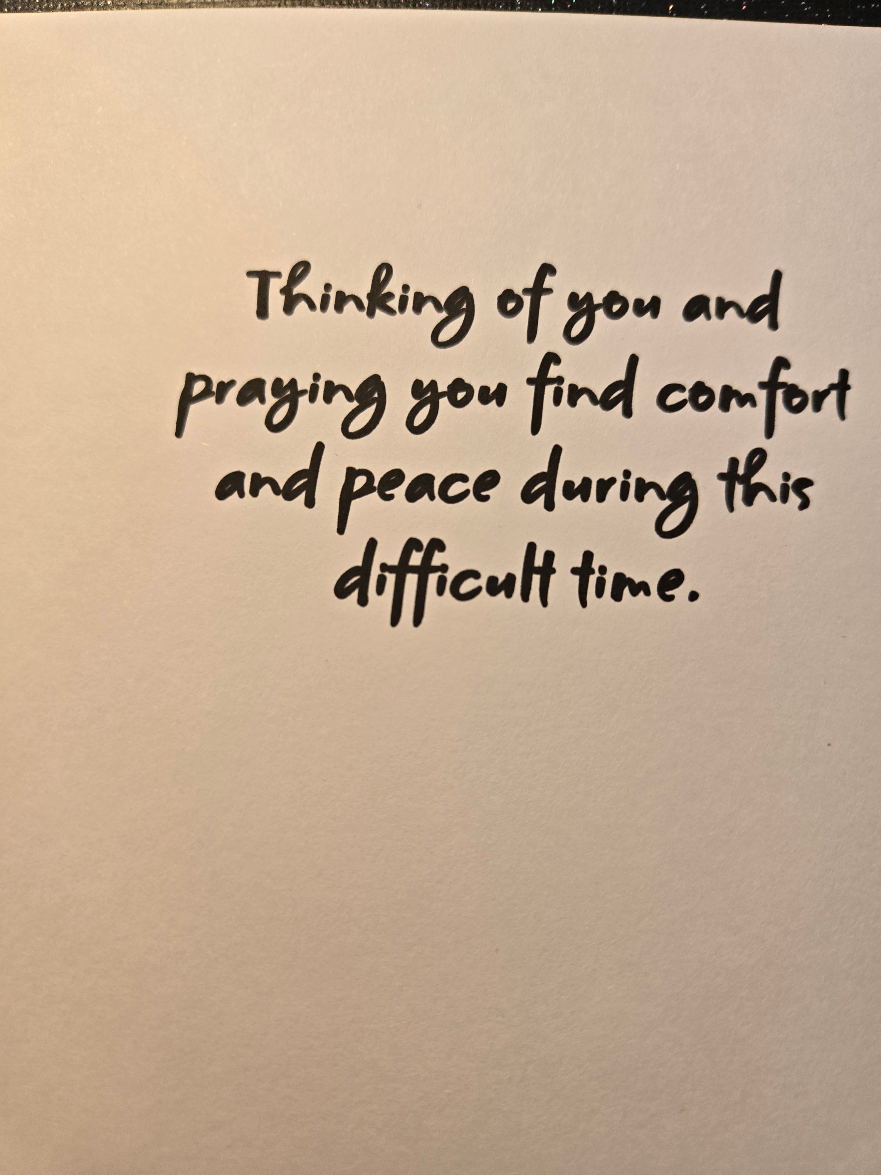 Sympathy Greeting Card