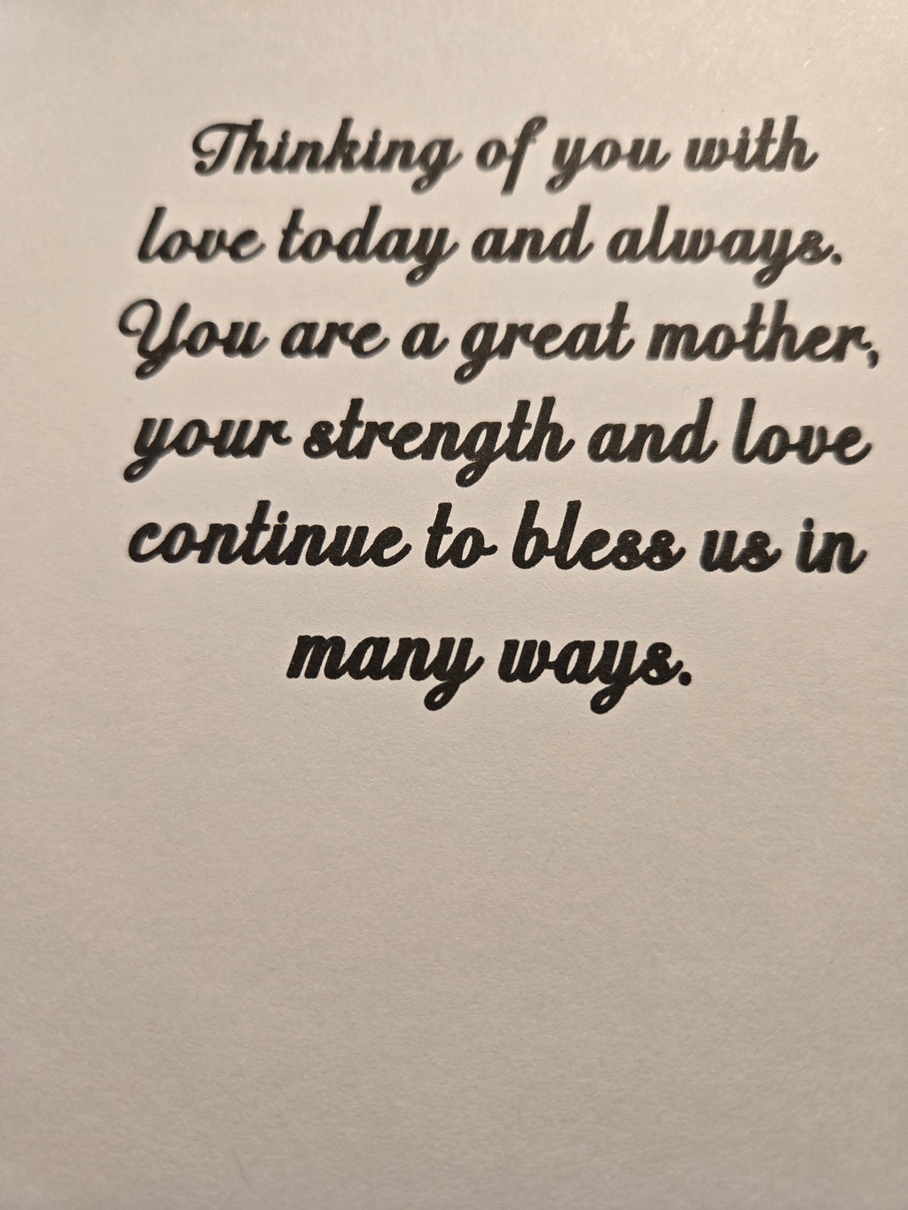 Mother's Day Greeting Card