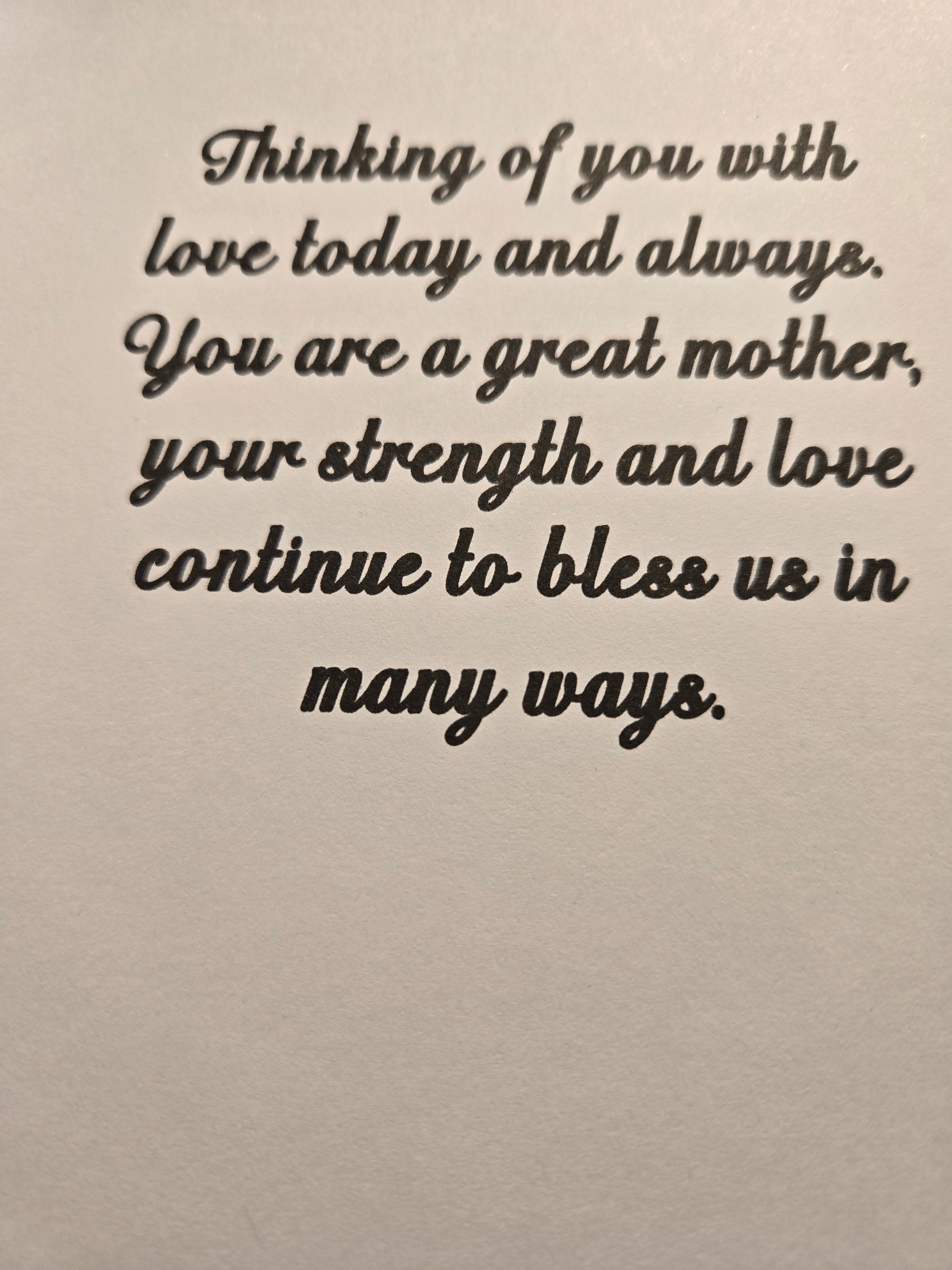 Mother's Day Greeting Card