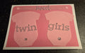 Twin Girls Greeting Card