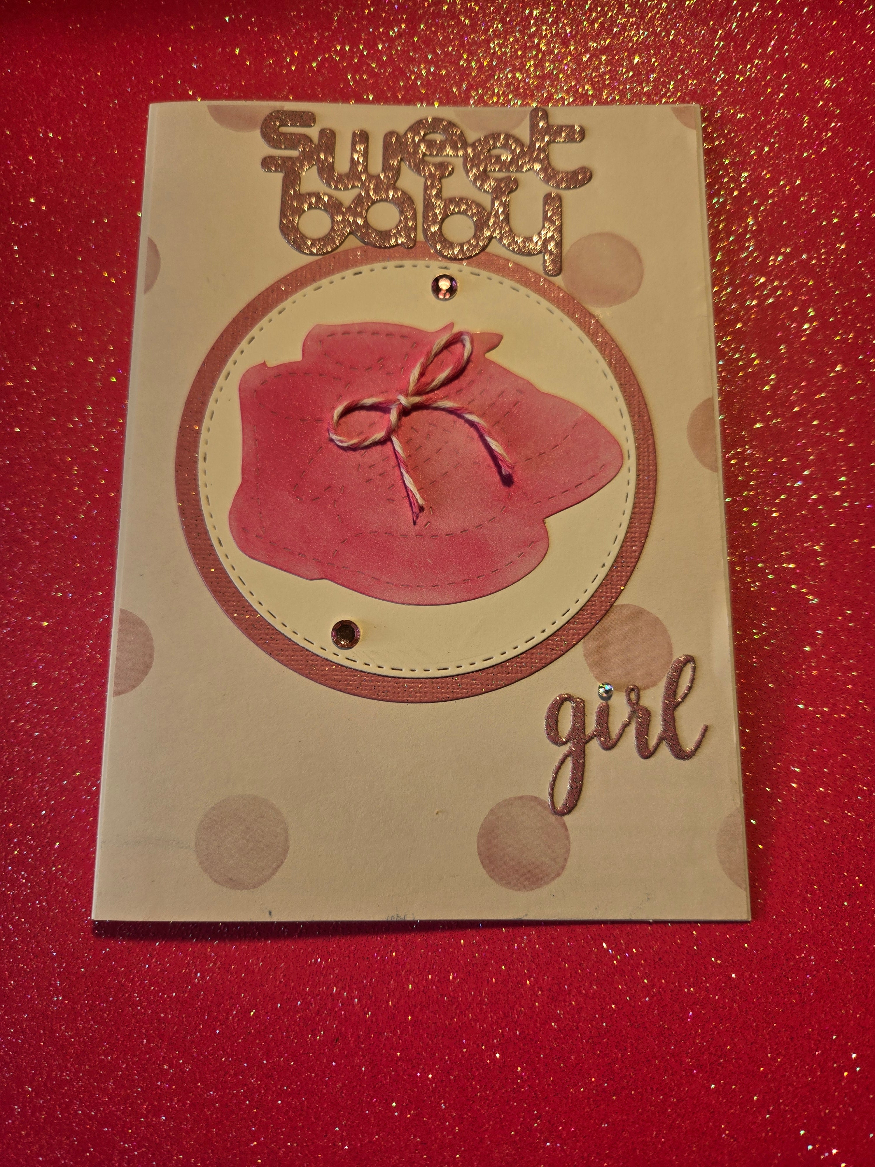 New Baby Girl Greeting Card